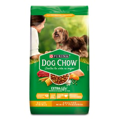 DOG CHOW - Alimento Seco para Perro Adulto Raza Pequeña Carne 4kg