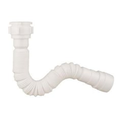 GRIVAL - Sifón Plástico Flexible Blanco 86Cm Lvp/Lvm