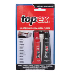TOPEX - Sold Epóxica Ultra Fuerte Blister X 22 Gramos