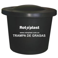 ROTOPLAST - Trampa de Grasas 105 Litros Negra