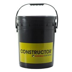 CONSTRUCTOR - Balde Plastico para Pintura Capacidad 5 Galones