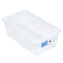 JUST HOME COLLECTION - Caja Organizadora Modubox 20x12x34 cm 6 Lt Transparente