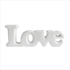MARRES - Escultura Love Australia 8.2 cm Blanco