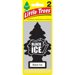 LITTLE TREES - Ambientador 2 Pack Black Ice