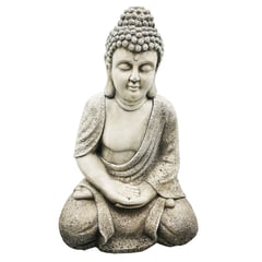JUST HOME COLLECTION - Figura Buda Meditando Piedra