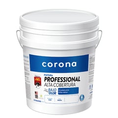 CORONA - Pintura para Interior Pro Alta Cobertura Blanco 1 Galón