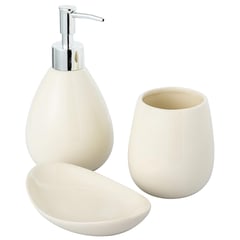 JUST HOME COLLECTION - Set Baño Ivory