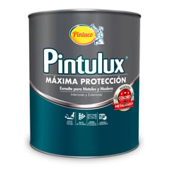 PINTUCO - Pintulux Aluminio Brillante 1 Galón