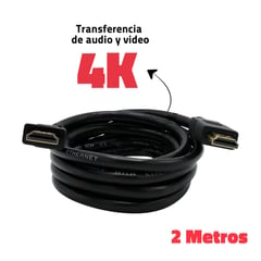 DAIRU - Cable HDMI De Alta Definición 4K 2m