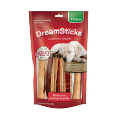 DREAMBONE - Snack Para Perro Dental Sticks Vegetales y Pollo x2und