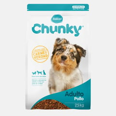 CHUNKY - Alimento Seco Para Perro Adulto Nuggets De Pollo 25 kg