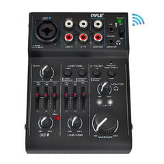 PYLEPRO - Mezclador de Sonido DJ con Interfaz Bluetooth