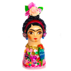 TECNOVO - Figura Decorativa Cerámica Frida