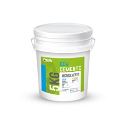 ECOCEMENTI - Microcemento Fino Blanco 5 Kg