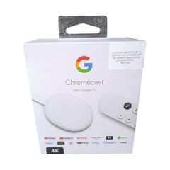 GOOGLE - Chromecast 4ta generación 4K