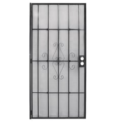 GENERICO - Puerta Mosquitera Seguridad 91.44 cm Regal Color Negro