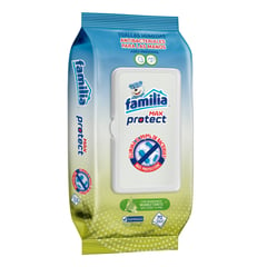 FAMILIA - Toallas Húmedas Antibacteriales Manos y Cuerpo x 70 unidades
