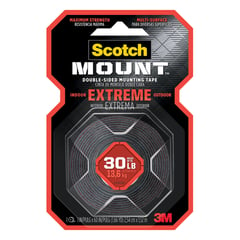 SCOTCH - Cinta Doble Faz Extrema Max Resist 25.4mm X 1.52m