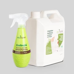 ECOHOME - Limpiador Multiusos Repelente Insectos Gl 3.785ml+500 ml