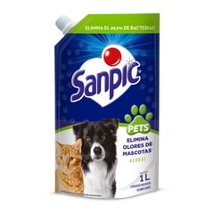 SANPIC - Limpiador Pisos Mascota Desinfectante 1 l