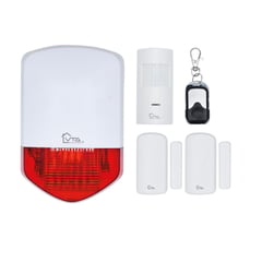VTA PLUS - Kit Seguridad Inteligente Alarma +Sensores+ Sirena