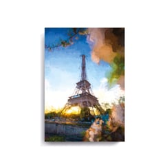 ADAZIO - Cuadro Decorativo de La Torre Eiffel XL 69x99
