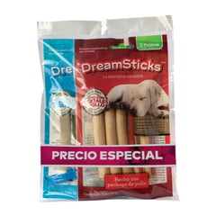 DREAMBONE - Snack Para Perro Dental Sticks x5und Pollo x5und