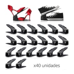 BUHOGAR - Organizador Acomodador Zapatos De Lujo Set X40 Unidades