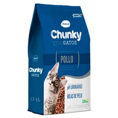 CHUNKY - Alimento Seco para Gato Pollo 1.5kg