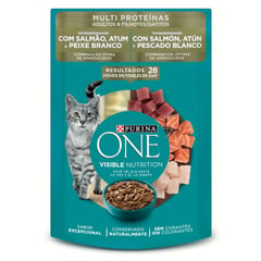 ONE - Alimento Humedo Para Gato Todas Las Edades Multipro 85 gr
