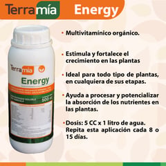 TERRAMIA - Fertilizante Orgánico Energy 500 cc
