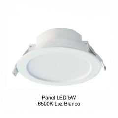 undefined - Panel LED 5w Blanco Luz Fría