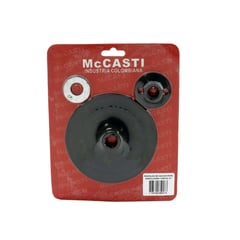 MC CASTI - Respaldo caucho para minipulidora con tuerca 5/8 pulgadas MC048