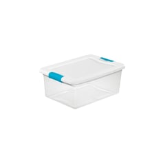 STERILITE - Caja con Tapa de Plastico/Traba Capacidad 14.19 L