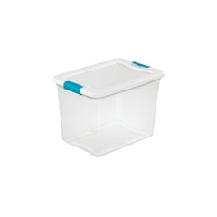 STERILITE - Caja con Tapa de Plastico/Traba Capacidad 23.65 L