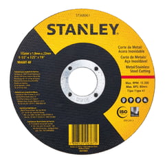 STANLEY - Disco Corte Fino T41 4-1/2" X 1/25" X 7/8"
