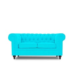 MAGIC CLASS - Sofá Moderno Chester 180X90X80 Azul