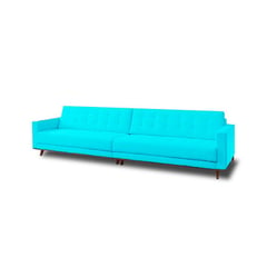 MAGIC CLASS - Sofá Moderno Charlotte 280X80X80 Azul