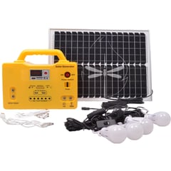 ENERCER - Mini Kit Portátil Solar Amarillo