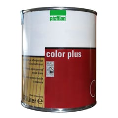 PROFILAN - Pintura para madera en exteriores base solvente color nogal 0.75 lts color plus