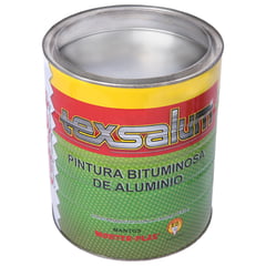 TEXSA - Pintura Impermeabilizante Bituminosa de Aluminio 0.8 Kg