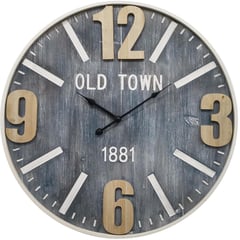 HOMY - Reloj Old Town 60 cm Gris