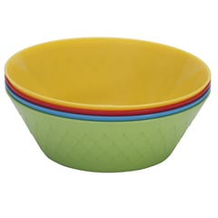 CASA BONITA - Bowl Plástico Colores 500Ml 4 Unidades