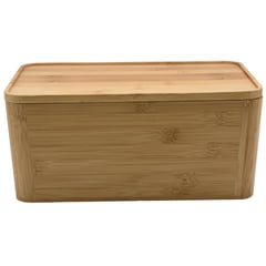 HOMY - Caja Bambú con Tapa20x28.5x12.5cm